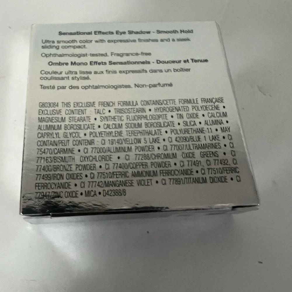 Lancôme‎ Paris Color Design sensational Effects Eye Shadow smooth hold 0.042 OZ